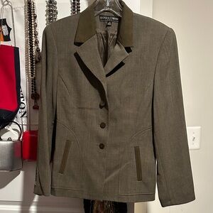 Brown Riding Style Jacket